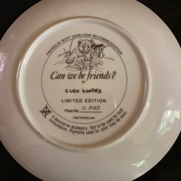 Baby Big-Cat Decorative Plate - Picture 2 of 3